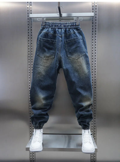 Edelstein™ | Baggy-Jeans mit Gürtel