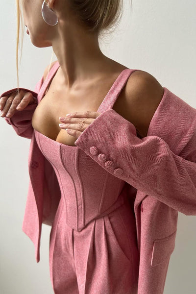 Mayfair™ - Dolce Dreiteiliges Set mit doppelreihigem Blazer