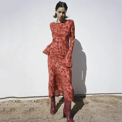 Griselda | Bedrucktes Kleid