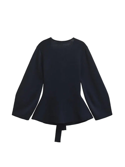 Brand & Belle | Zeitloses Wickeloberteil mit Taillenknoten