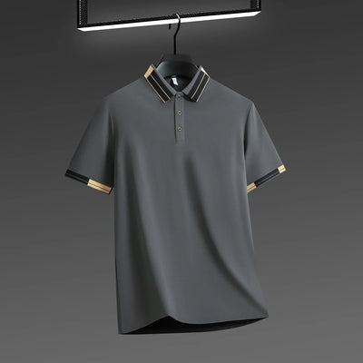 ROSSI ROMA | Poloshirt in Grobstrick