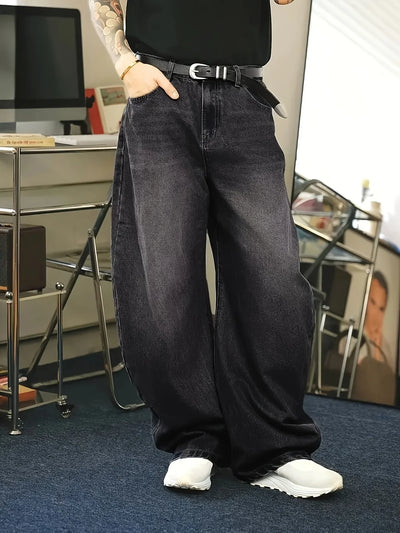 Lässige Baggy-Jeans für Herren | Lockere Passform