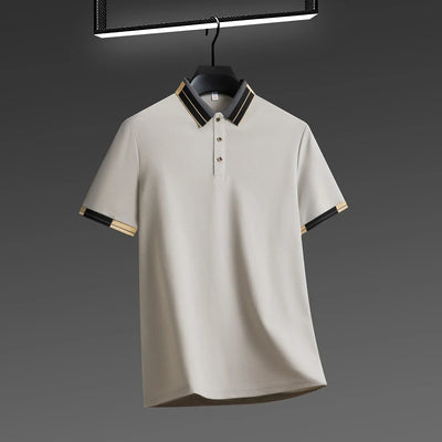 ROSSI ROMA | Poloshirt in Grobstrick