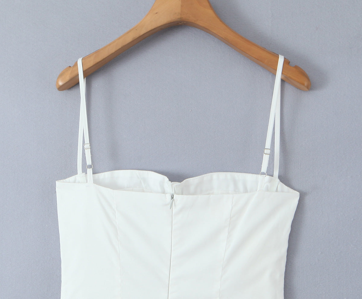 Rosalie | Raffiniertes Ärmelloses Korsettkleid