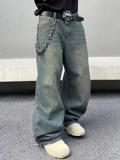 Modische Baggy Jeans für Herren | Weites Bein
