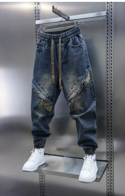 Edelstein™ | Baggy-Jeans mit Gürtel