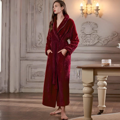 Alex Bathrobe - Luxus-Thermo-Bademantel aus Jacquard