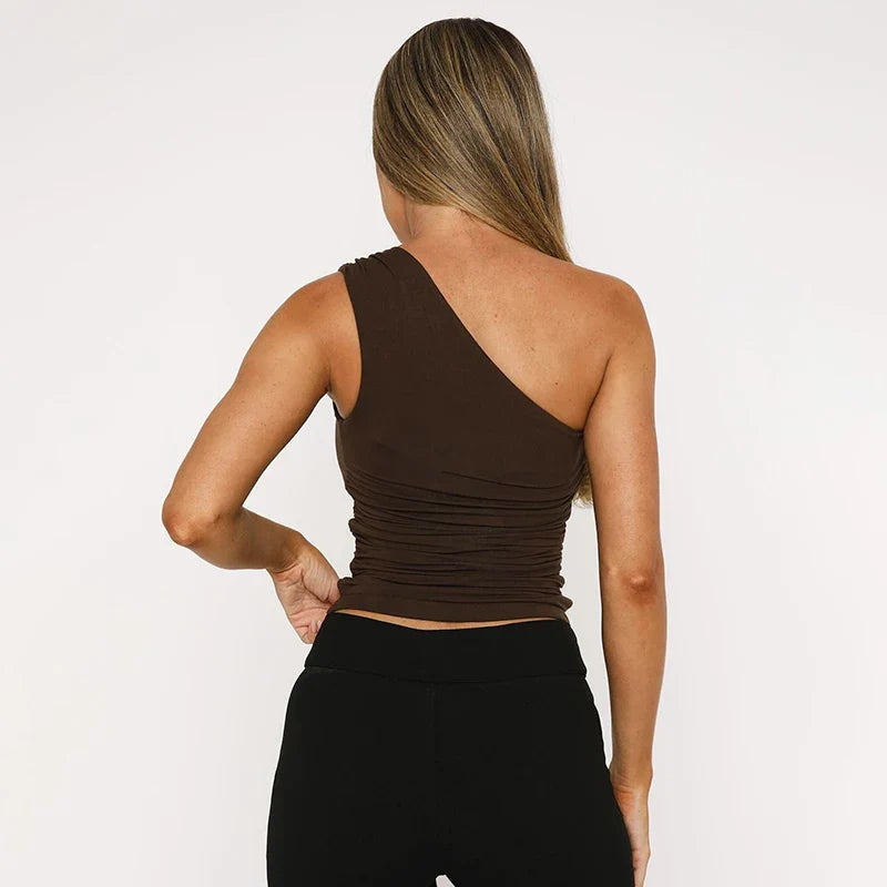 Mayfair™ | Sienna One-Shoulder Top mit Perlendetail