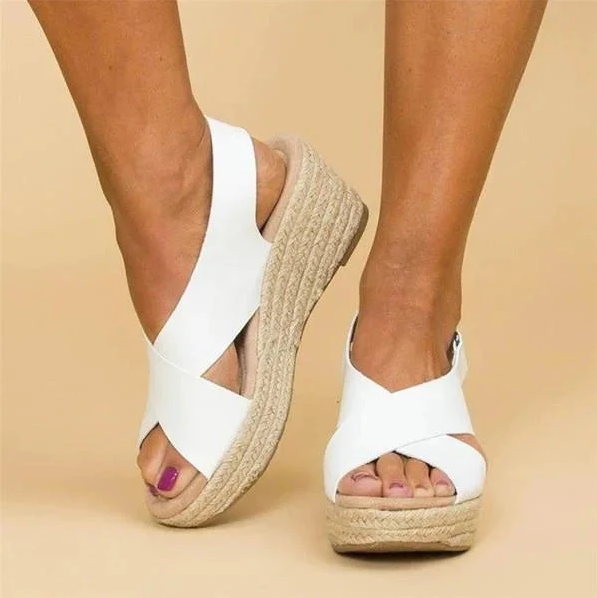 Sommerliche Elegante Espadrille Sandalen für Damen