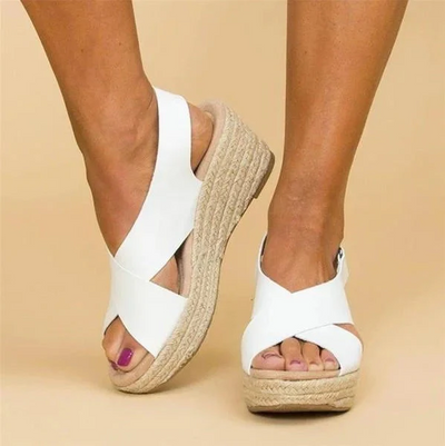 Sommerliche Elegante Espadrille Sandalen für Damen