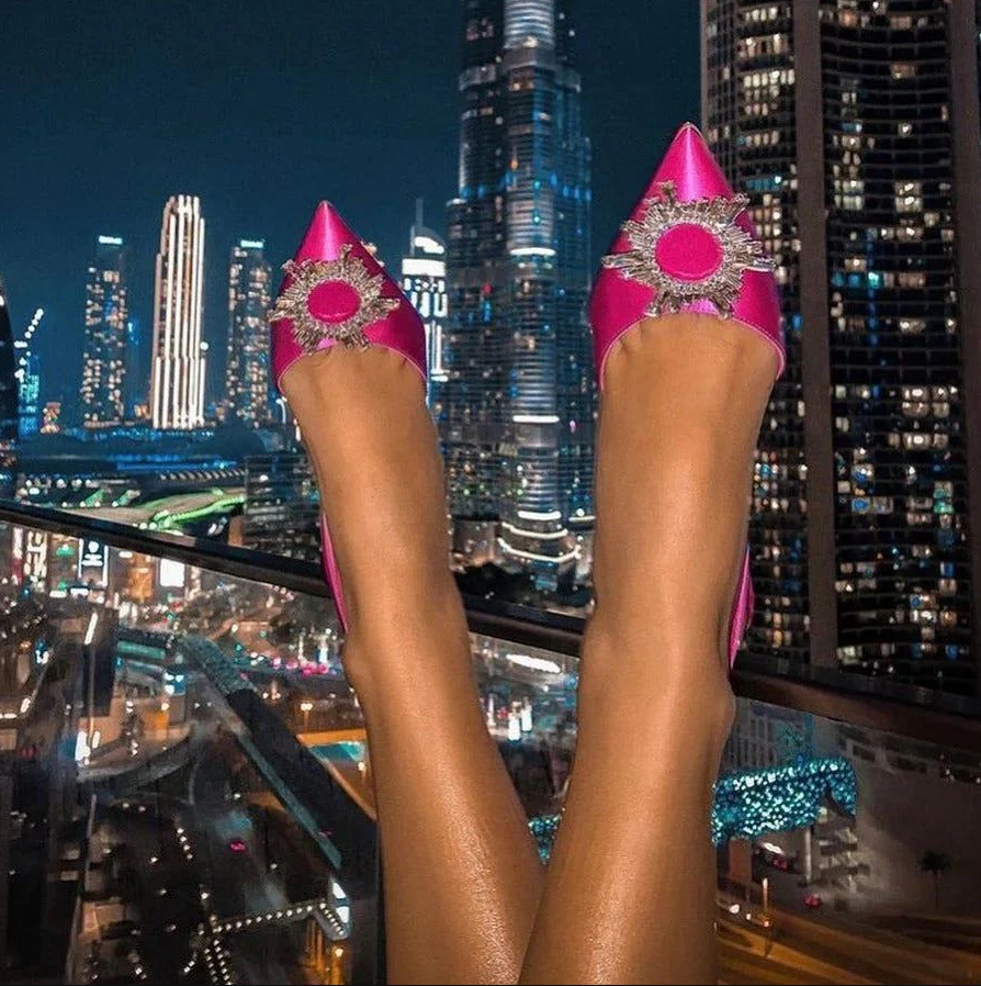 Elisa Kristallpumps Damen – Glamourös und Elegant