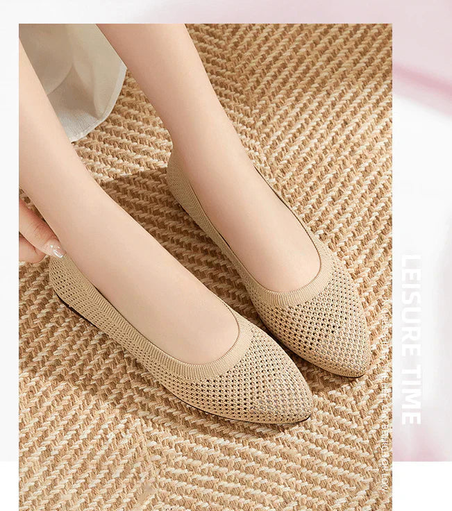 Marcela® | Graue orthopädische Ballerinas
