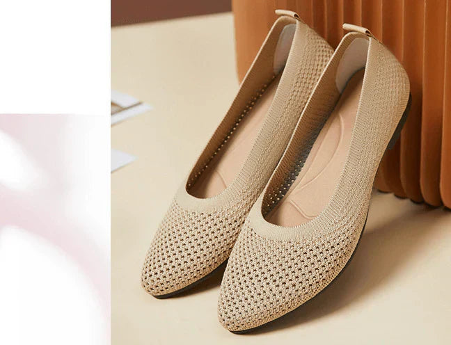 Marcela® | Graue orthopädische Ballerinas