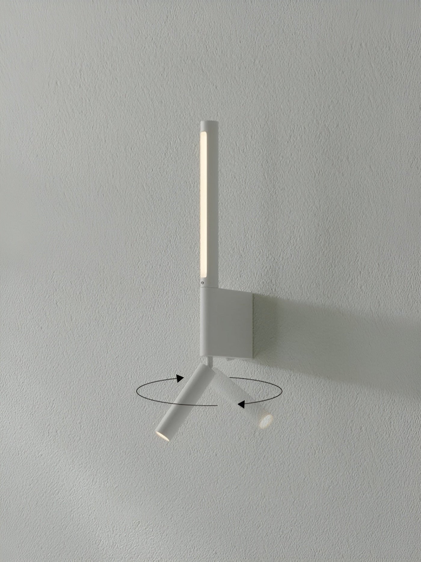 AetherArc Lampe - Verstellbare 360-Grad-Rotations-Wandlampe