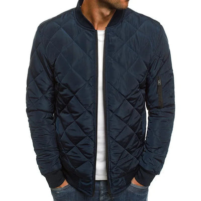 Damian™ | Lässige Jacke mit Rauten-Design