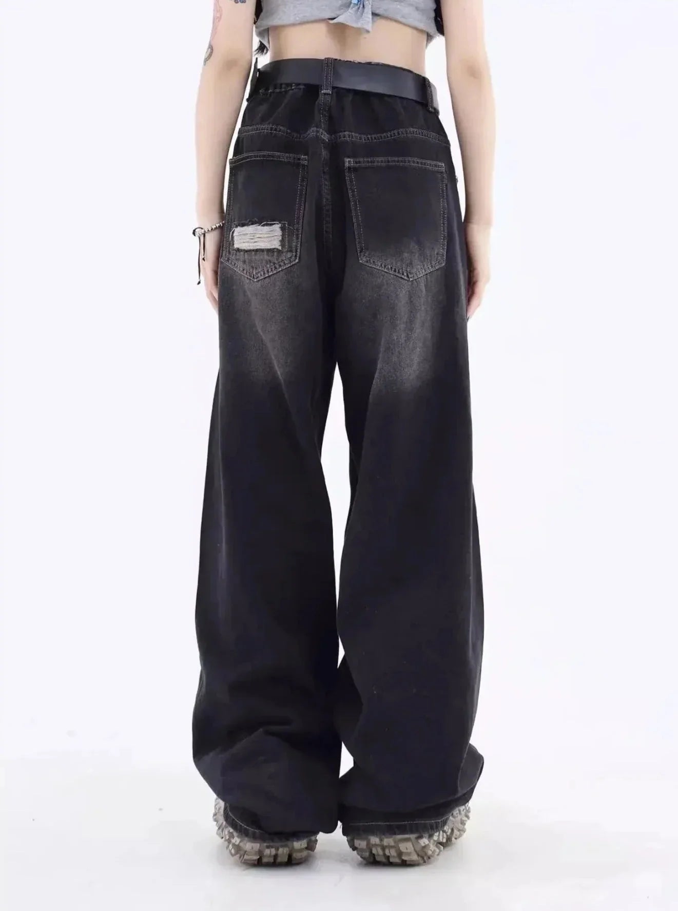 Zerrissene Lockere Jeans mit Lässigem Stil für Frauen