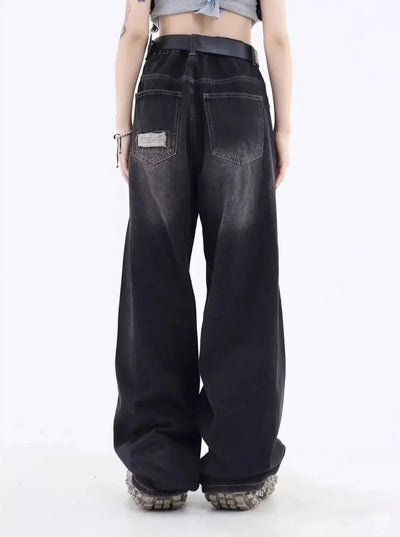 Zerrissene Lockere Jeans mit Lässigem Stil für Frauen