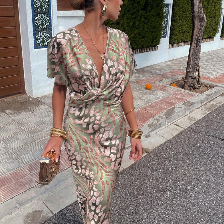 Elisabeth®️ | Maxi Kleid aus luxuriösem Samt