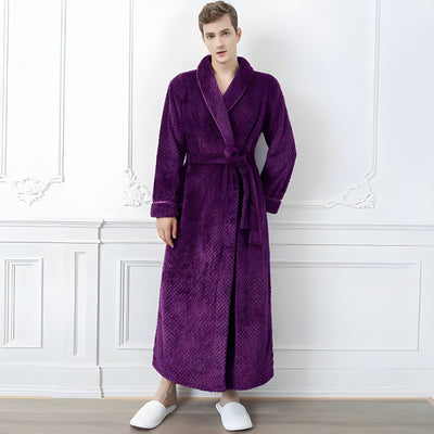 Alex Bathrobe - Luxus-Thermo-Bademantel aus Jacquard