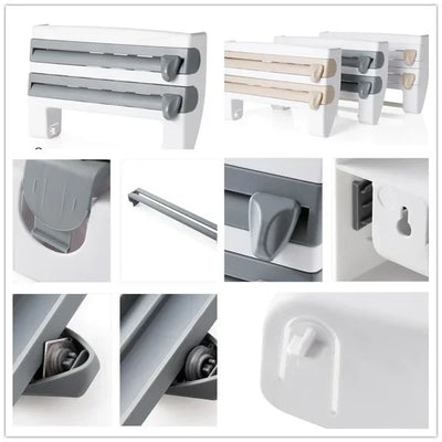 FolieGefährte™ Ordentliche Küchenfolien Aufbewahrung