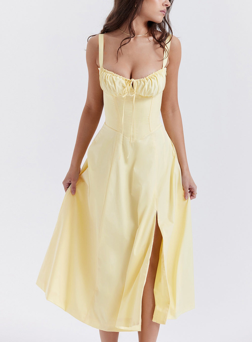 Chiara | Feminines Taillenkleid mit Bustier-Charme