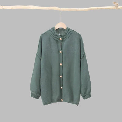 Brand & Belle | Strickjacke mit goldenen Knöpfen