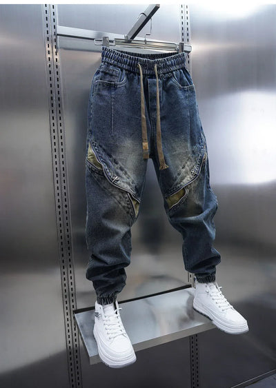 Edelstein™ | Baggy-Jeans mit Gürtel