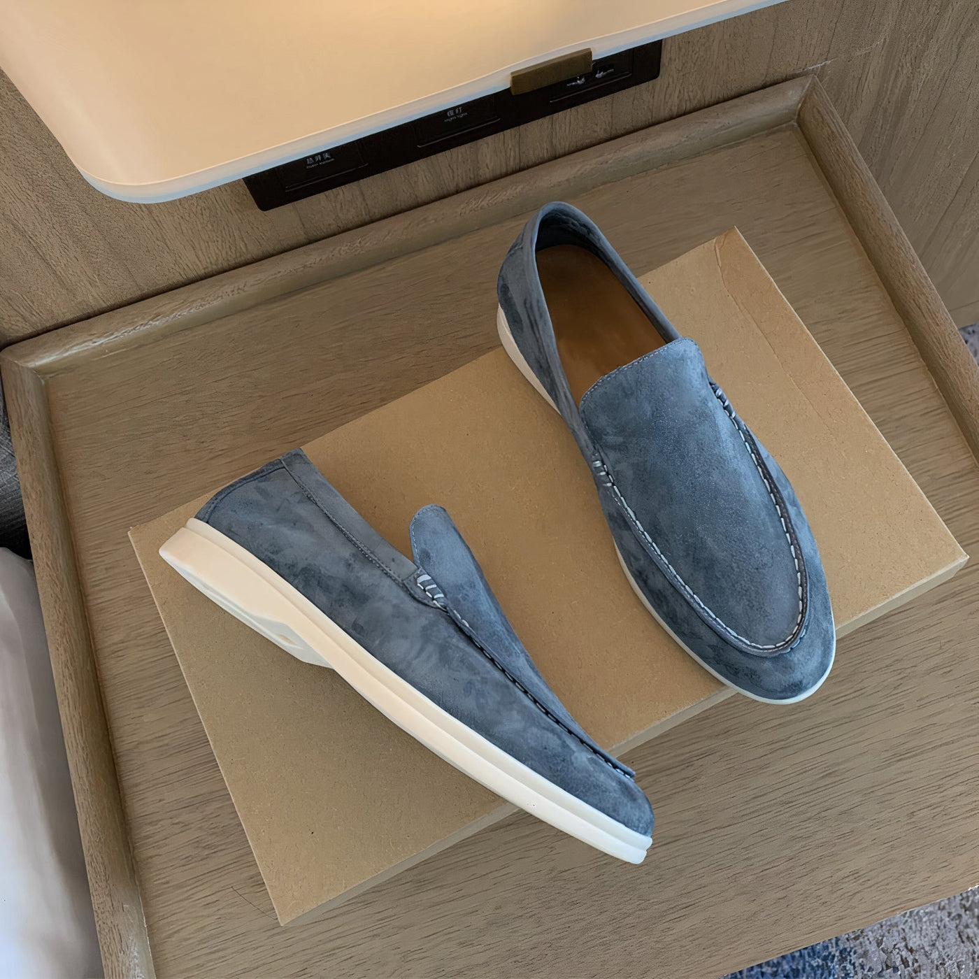 Severus - Herren Leder Slipper in Premium Qualität