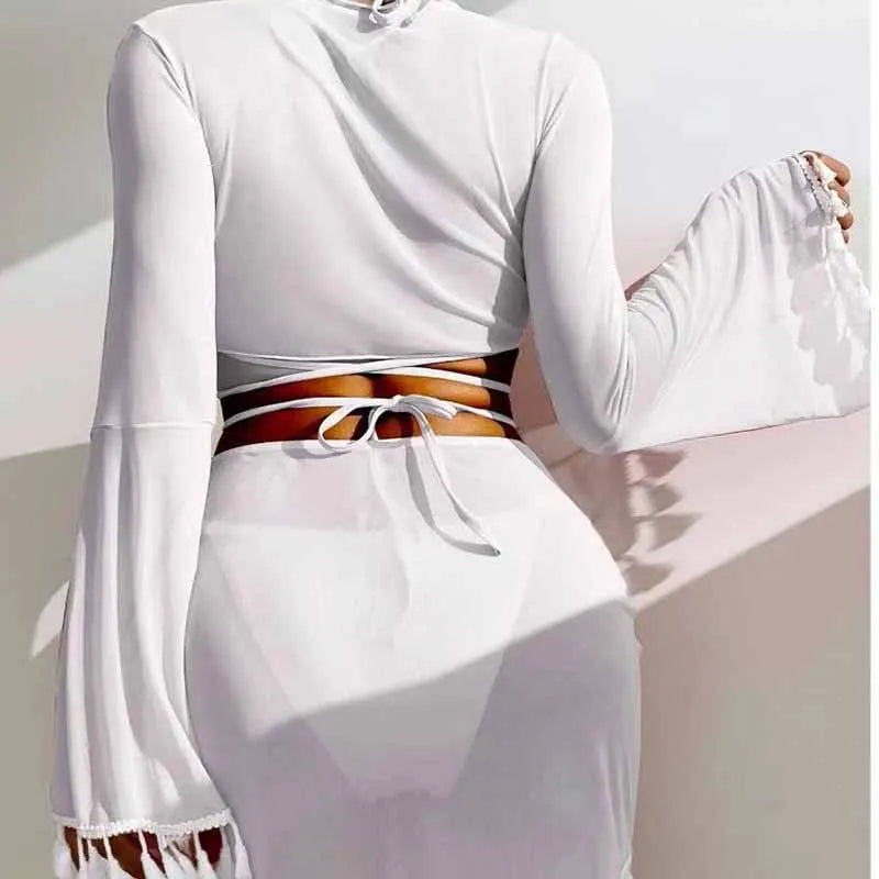 Eliza® | Modisches Bikini-Set mit Quasten für Damen