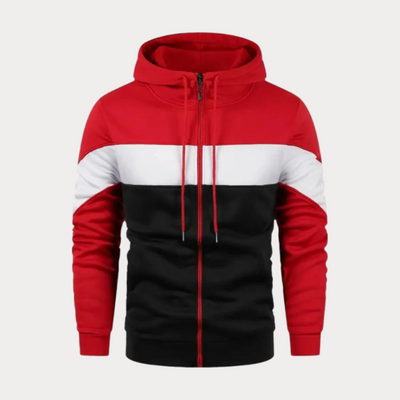 Jogging Sport Strickjacke Mit Taschen Kordelzug