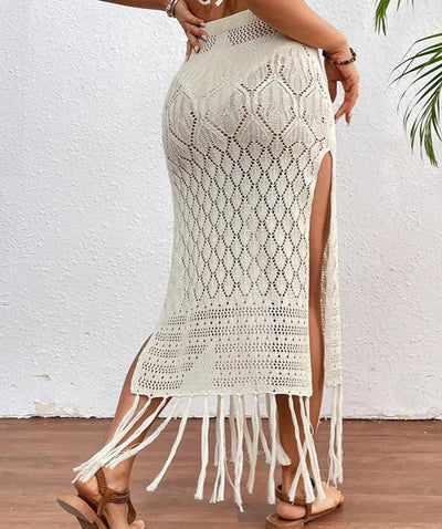 Eleganter Rock mit Seitenschlitz ideal für besondere Anlässe und schicke Abende