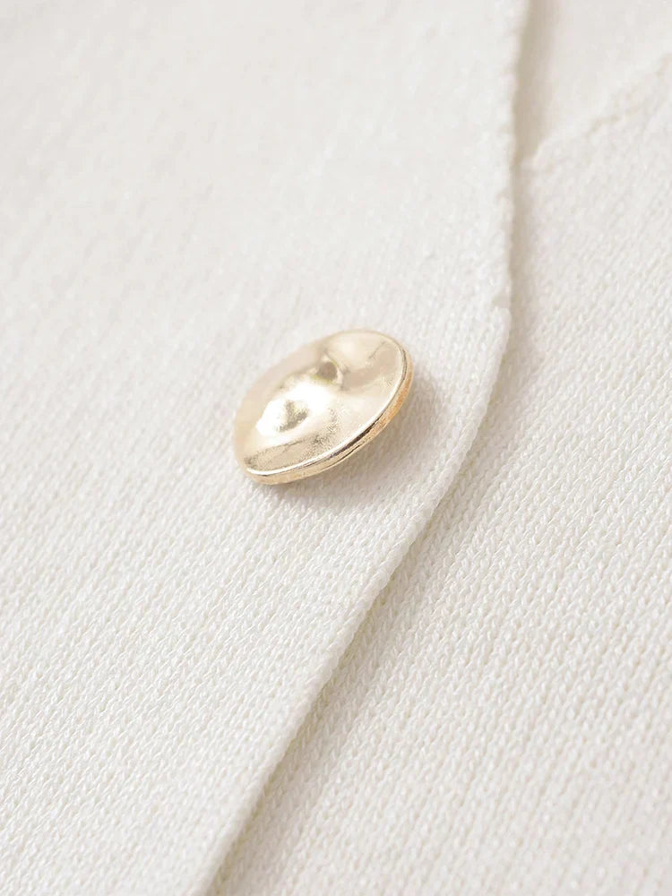 Brand & Belle | Schicke Minimalistische Bluse mit Knöpfen