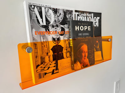 BrightShelf Rack – Modernes Acryl-Wandregal