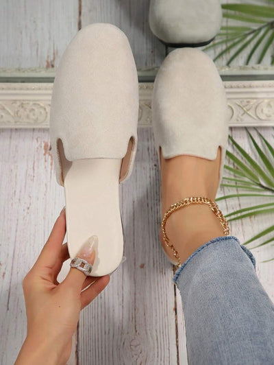 Sibylle – Modische Damen Flache Schuhe Rundzehen Gemütlich