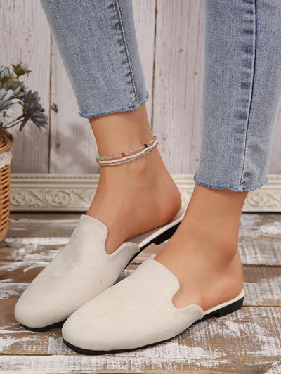 Sibylle – Modische Damen Flache Schuhe Rundzehen Gemütlich