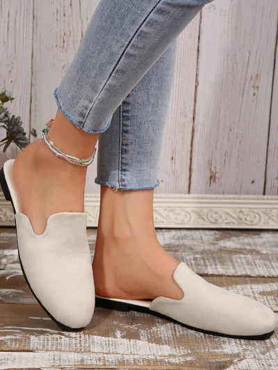 Sibylle – Modische Damen Flache Schuhe Rundzehen Gemütlich