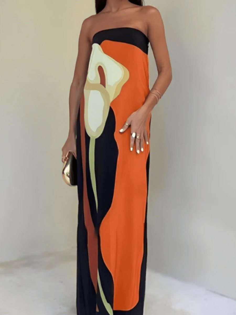 Zeitloses Kleid mit schlanker Silhouette und elegantem Schnitt für Damen