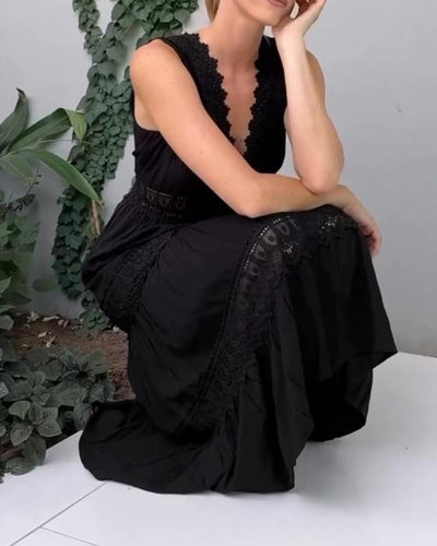 Freya® | Spitzenkleid mit V-Ausschnitt