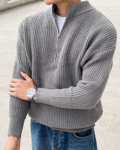 Brand & Belle | BERLIN HALB ZIP-PULLOVER