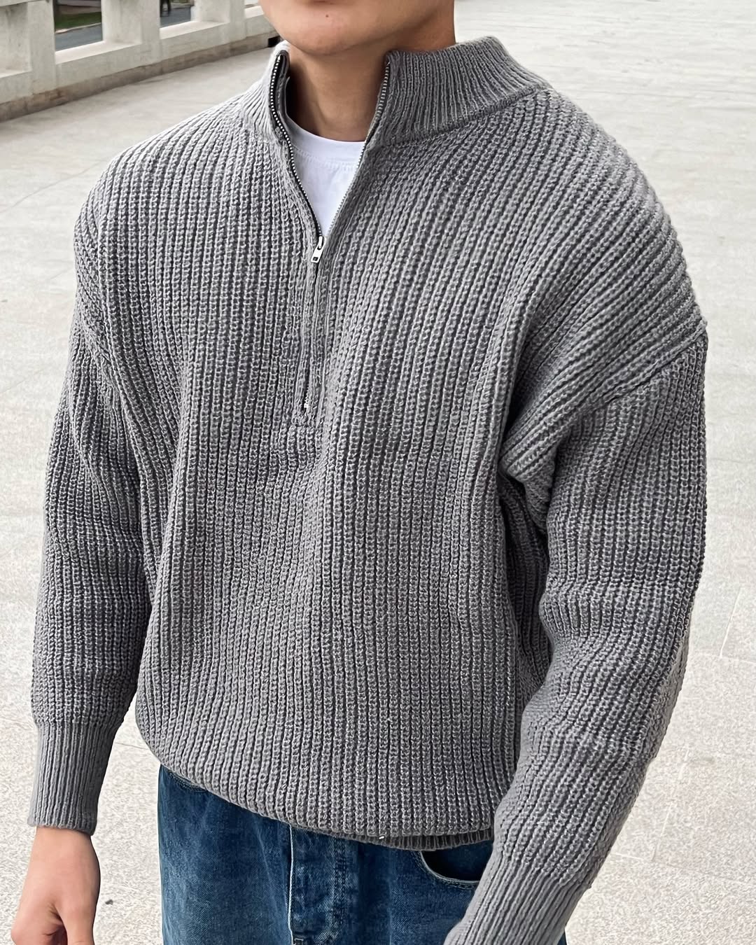 Brand & Belle | BERLIN HALB ZIP-PULLOVER