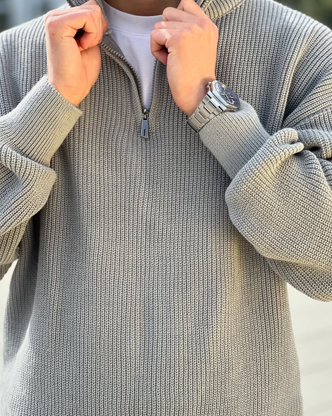 Brand & Belle | BERLIN HALB ZIP-PULLOVER