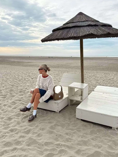 Damen Strickpullover – Oversize Pullover mit Strickmuster für stilvolle Outfits