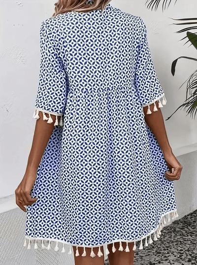 Müheloses Sommerkleid mit lebendigem Charme für Damen