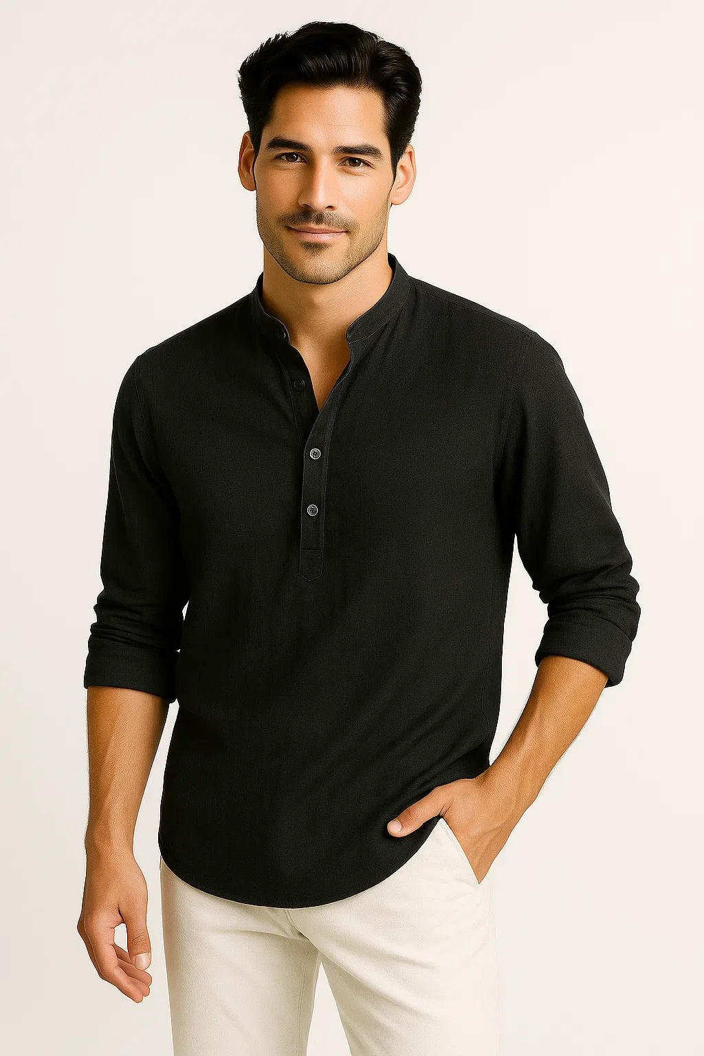 Stilvolles Leinenhemd für Herren