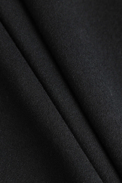 Braelyn | Schwarz Kurzärmelig Cropped T-Shirt mit "Don't Be Jealous"-Print