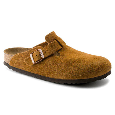 Wildleder-Loafer-Sandalen mit Schnalle für Herren