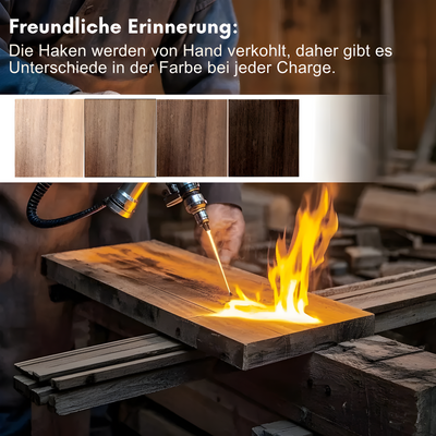 Toilet OrganizeMate - Holz-Wandpapierhalter und -Organizer