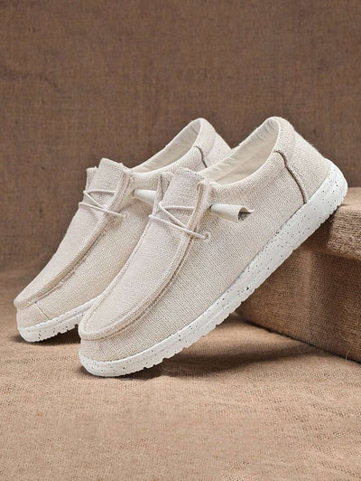 Till – Herren Segeltuch Schuhe Slip-On Atmungsaktiv Frühling Herbst