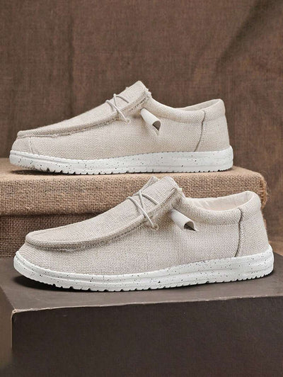 Till – Herren Segeltuch Schuhe Slip-On Atmungsaktiv Frühling Herbst