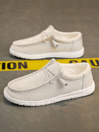 Till – Herren Segeltuch Schuhe Slip-On Atmungsaktiv Frühling Herbst